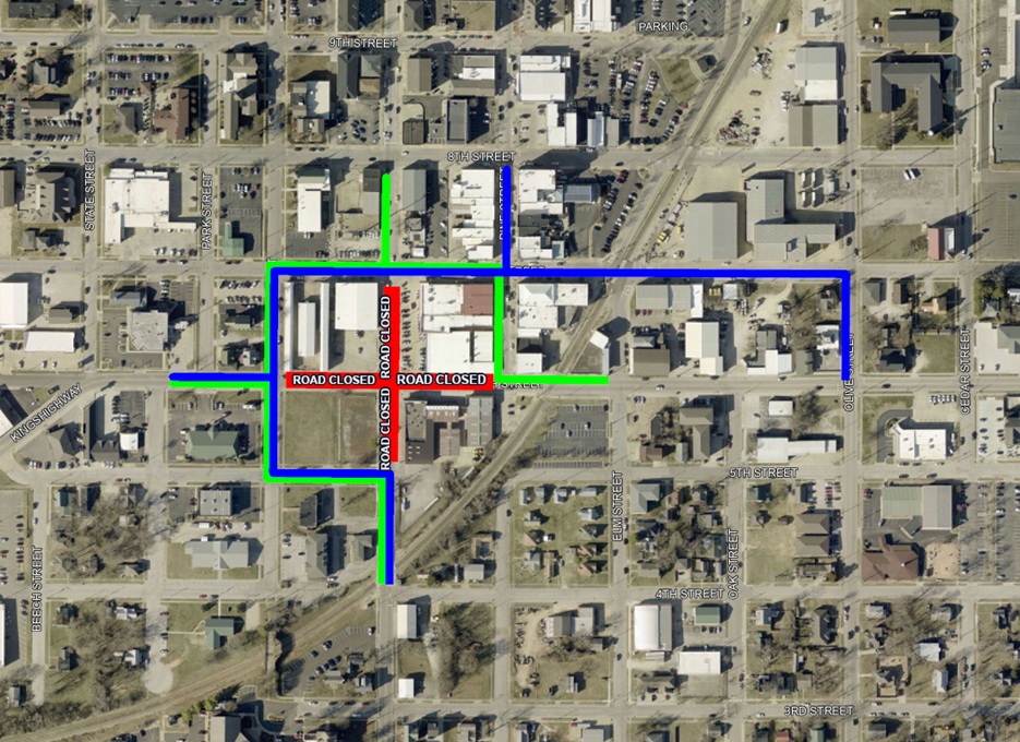 02 Rolla Street Detour